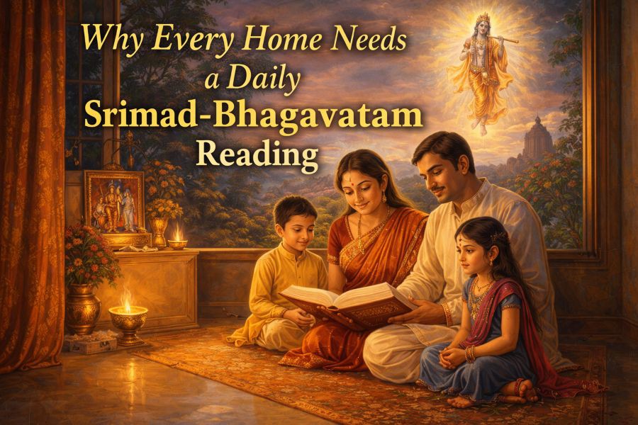 Why Every Home Needs a Daily Srimad-Bhagavatam Reading