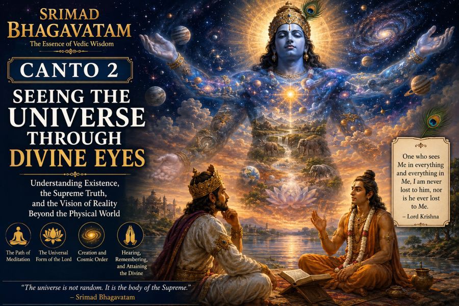 Srimad Bhagavatam Canto 2: Seeing the Universe Through Divine Eyes Srimad Bhagavatam Canto 2: Seeing the Universe Through Divine Eyes
