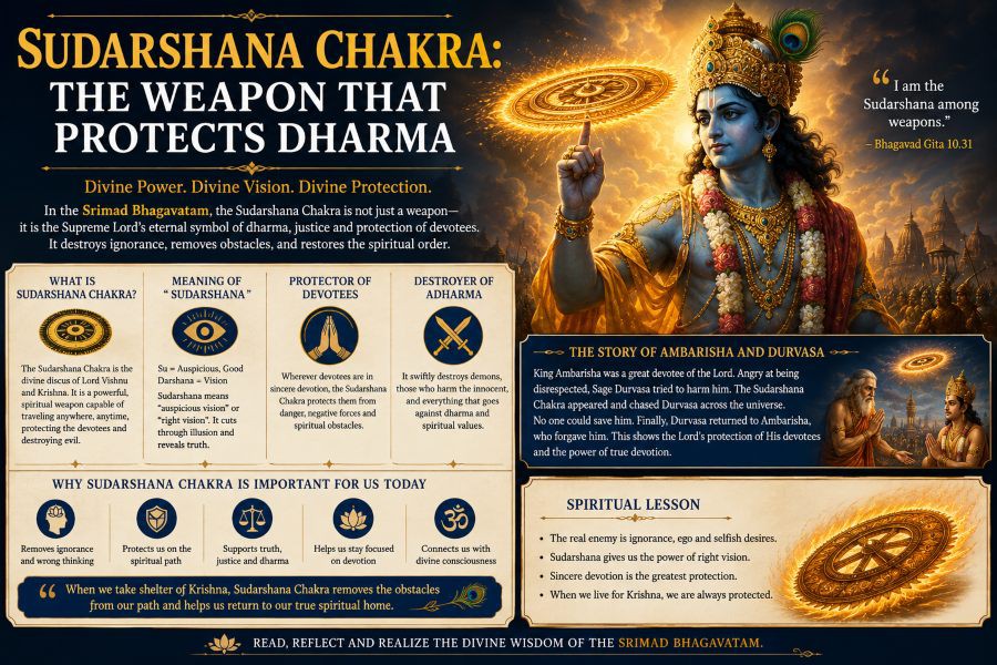 Sudarshana Chakra: The Weapon That Protects Dharma Sudarshana Chakra: The Weapon That Protects Dharma