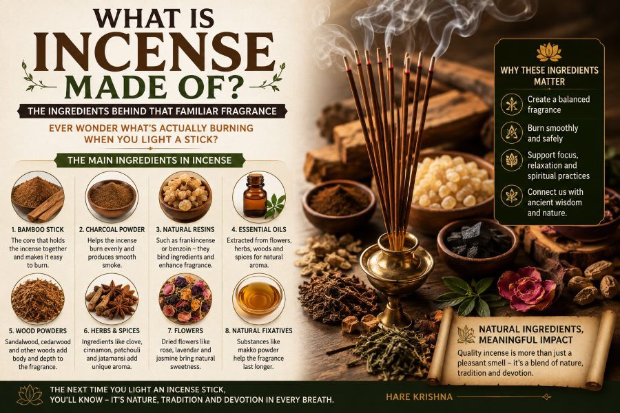 What Is Incense Made Of? The Ingredients Behind That Familiar Fragrance What Is Incense Made Of? The Ingredients Behind That Familiar Fragrance