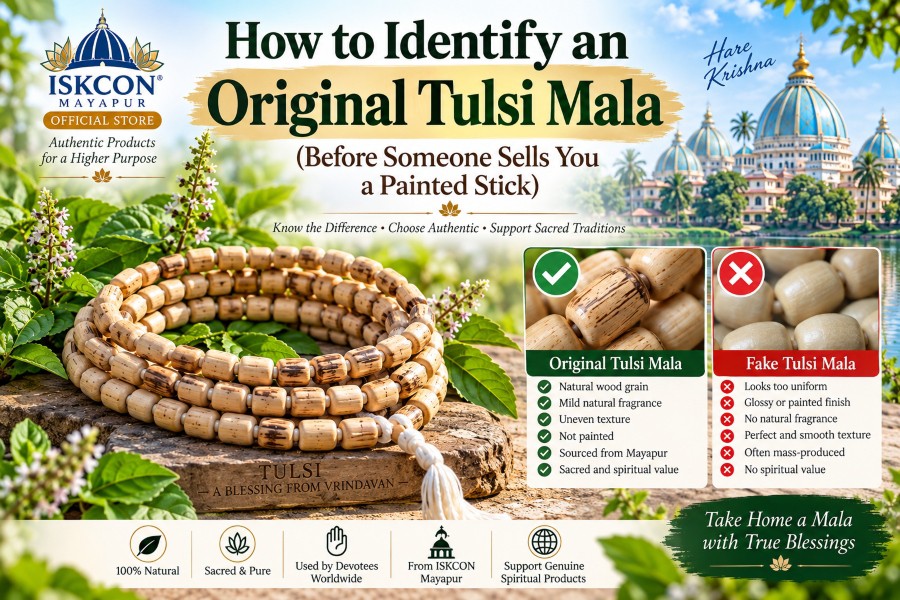 How to Identify an Original Tulsi Mala (Before Someone Sells You a Painted Stick)