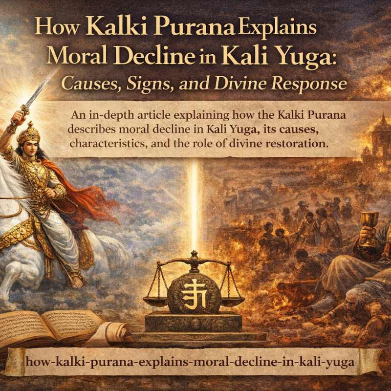 How Kalki Purana Explains Moral Decline in Kali Yuga: Causes, Signs, and Divine Response