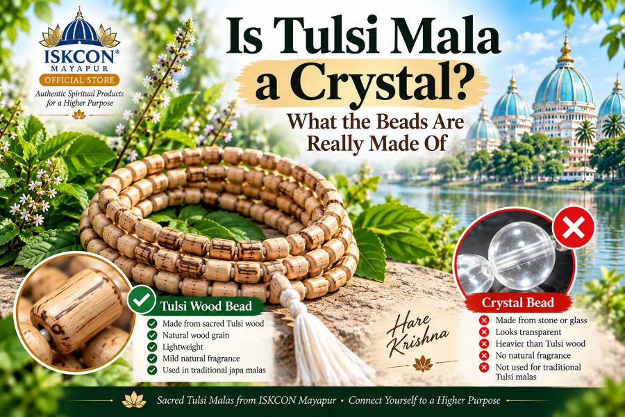 Is Tulsi Mala a Crystal? What the Beads Are Really Made Of