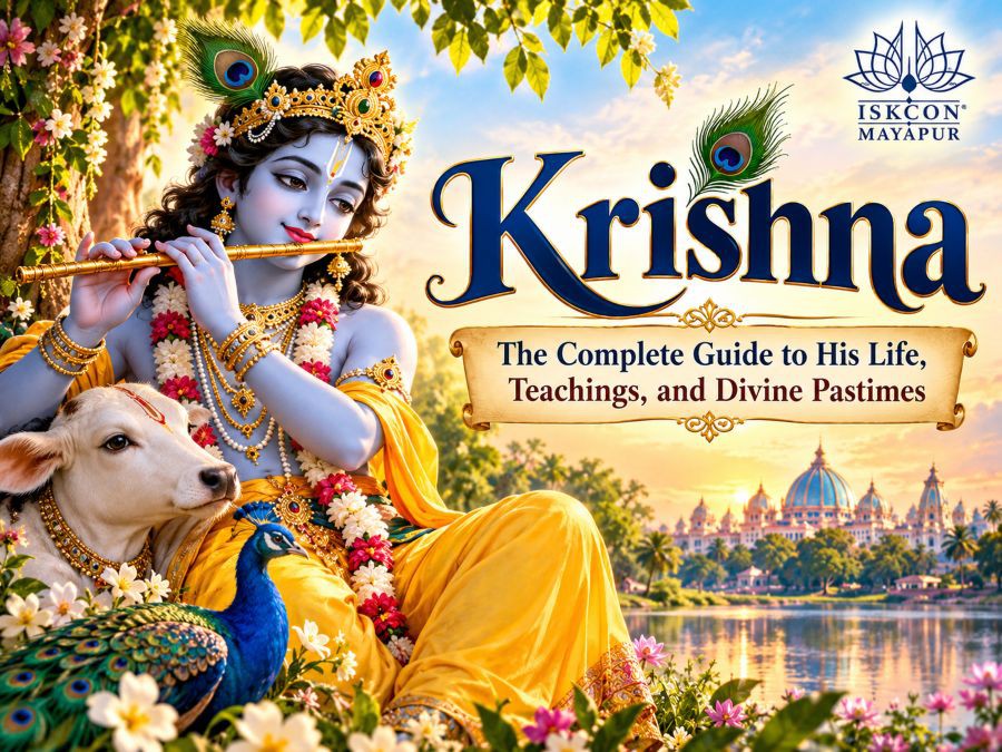 Krishna | The Complete Guide to His Life, Teachings, and Divine Pastimes