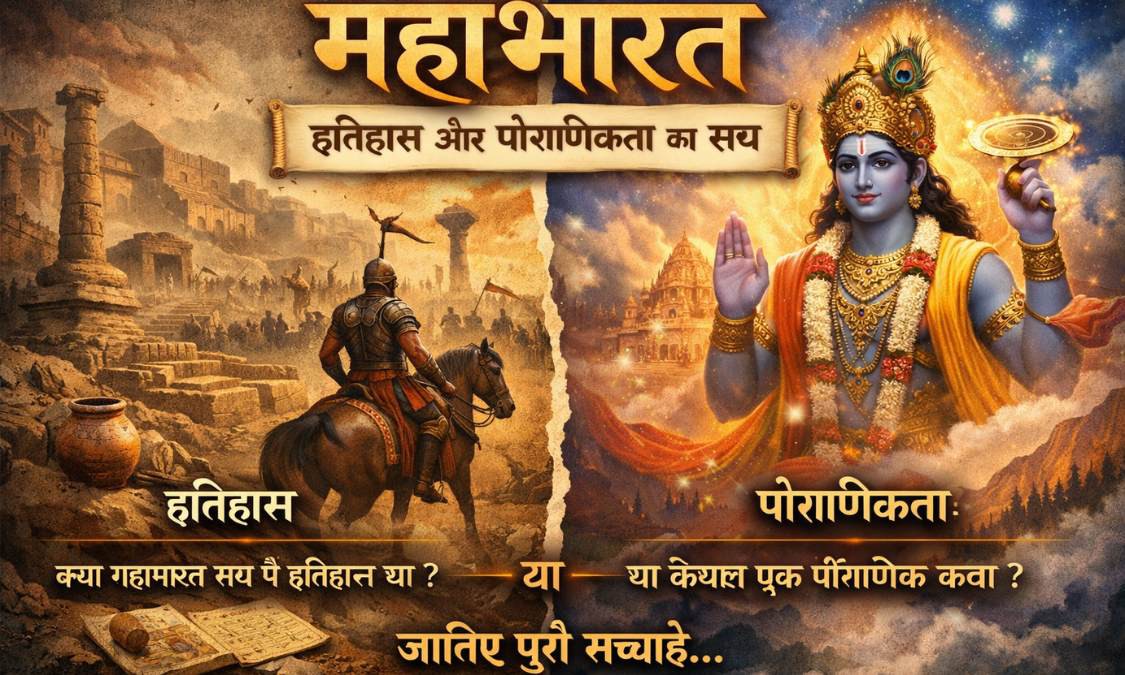 महाभारत: इतिहास और पौराणिकता का सच | वास्तविकता की सम्पूर्ण व्याख्या महाभारत: इतिहास और पौराणिकता का सच | वास्तविकता की सम्पूर्ण व्याख्या