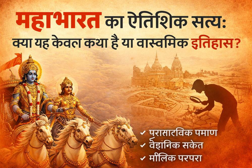 महाभारत का ऐतिहासिक सत्य: क्या यह केवल कथा है या वास्तविक इतिहास? महाभारत का ऐतिहासिक सत्य: क्या यह केवल कथा है या वास्तविक इतिहास?