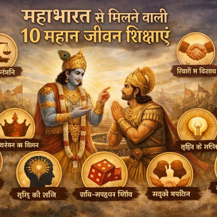 महाभारत से मिलने वाली 10 महान जीवन शिक्षाएं | संपूर्ण मार्गदर्शन