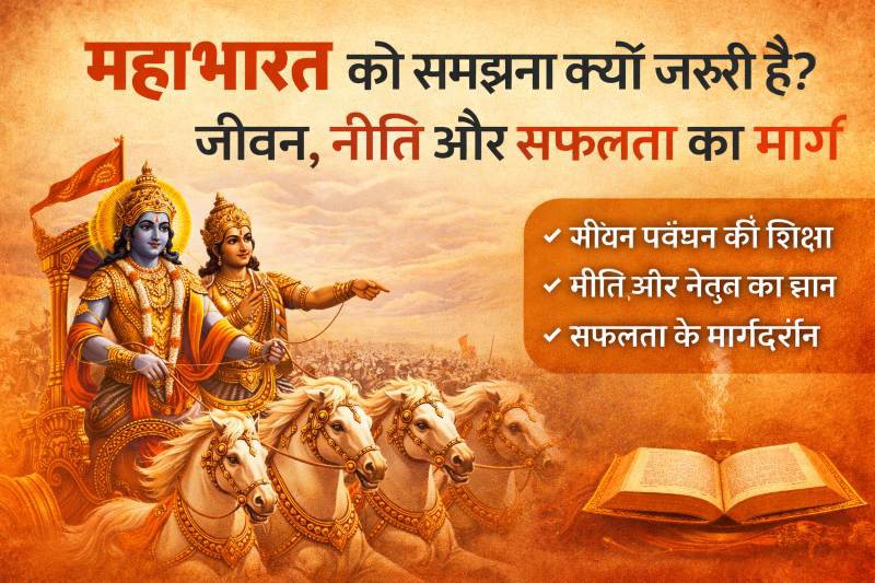 महाभारत को समझना क्यों जरूरी है? जीवन, नीति और सफलता का मार्ग