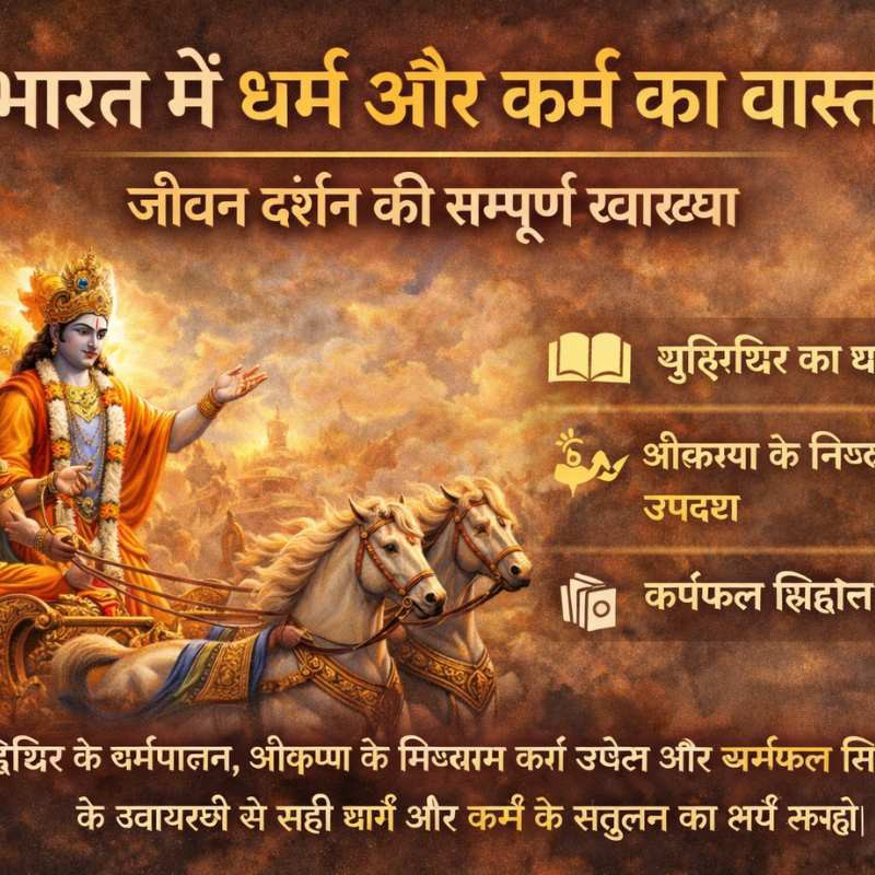 महाभारत में धर्म और कर्म का वास्तविक अर्थ: जीवन दर्शन की सम्पूर्ण व्याख्या
