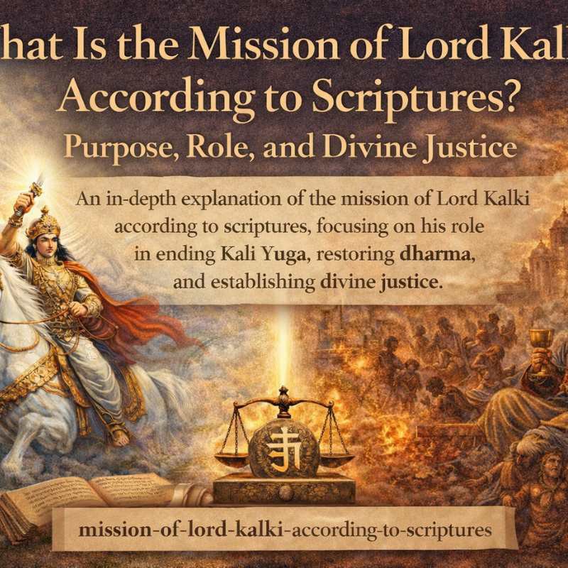 What Is the Mission of Lord Kalki According to Scriptures? Purpose, Role, and Divine Justice