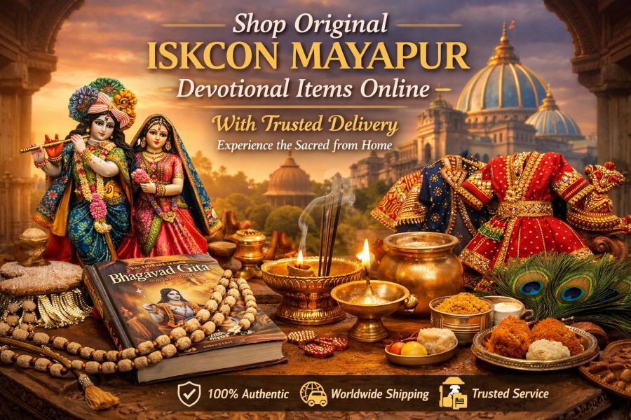 Shop Original ISKCON Mayapur Devotional Items Online with Trusted Delivery