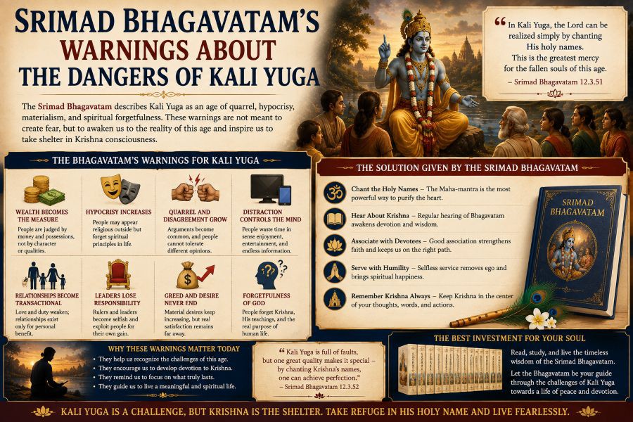 Srimad Bhagavatam’s Warnings About the Dangers of Kali Yuga