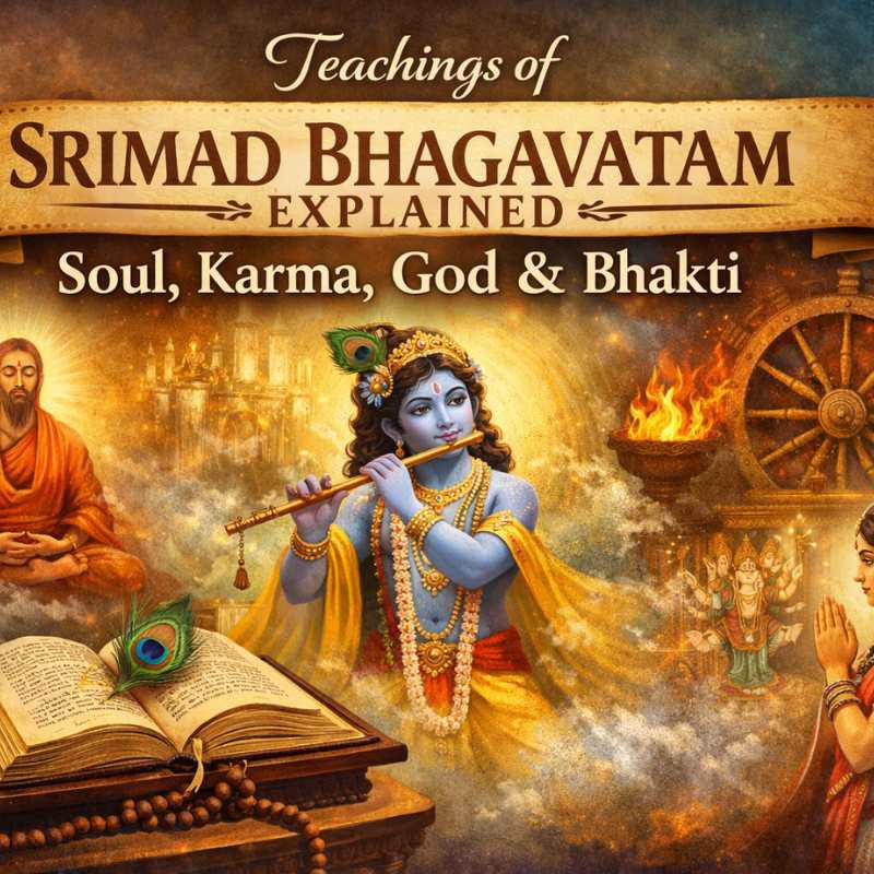 Teachings of Srimad Bhagavatam Explained: Soul, Karma, God & Bhakti