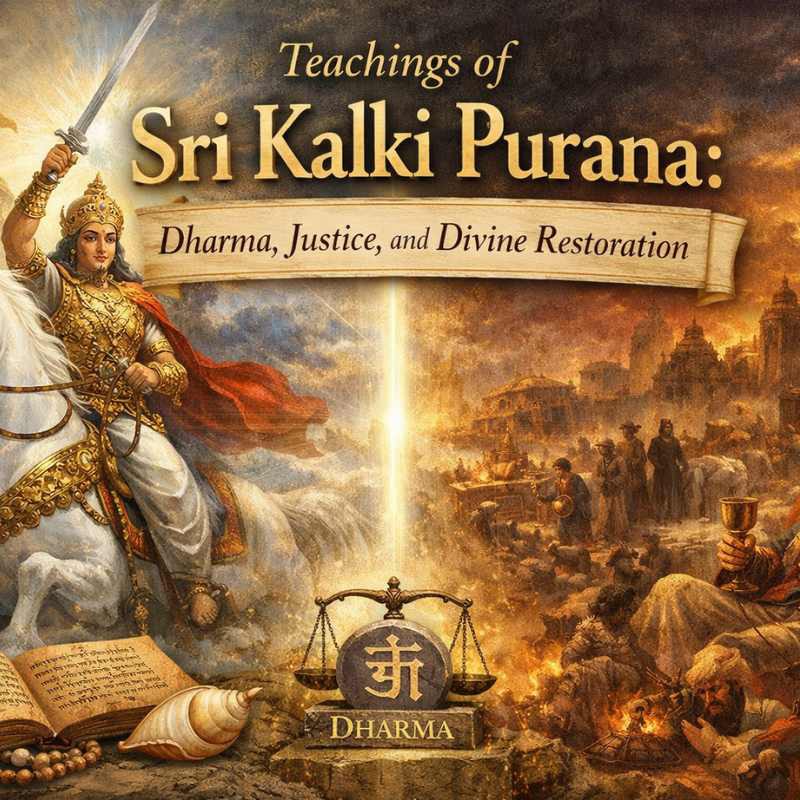 Teachings of Sri Kalki Purana: Dharma, Justice, and Divine Restoration