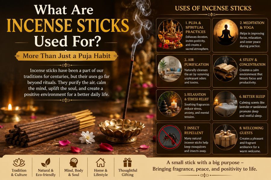 What Are Incense Sticks Used For?