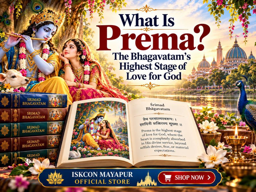 What Is Prema? The Bhagavatam's Highest Stage of Love for God