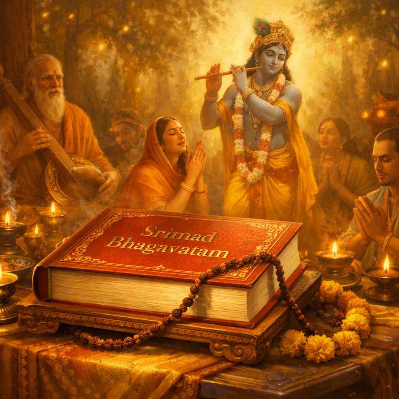 What Is Bhakti According to Srimad Bhagavatam? Meaning, Philosophy, and Power of Pure Devotion