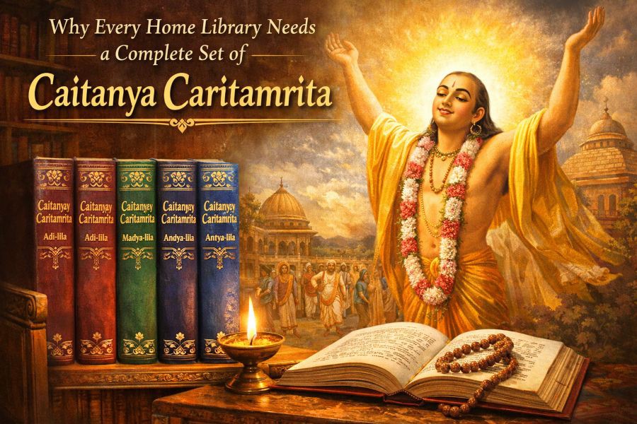 Why Every Home Library Needs a Complete Set of Caitanya Caritamrita